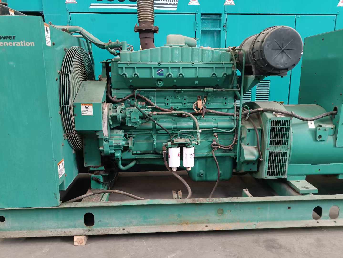 城中过载会对 600kW 柴油发电机组造成哪些损害?